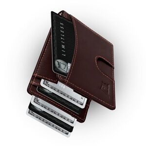 Brown Leather Wallet with Card Slots